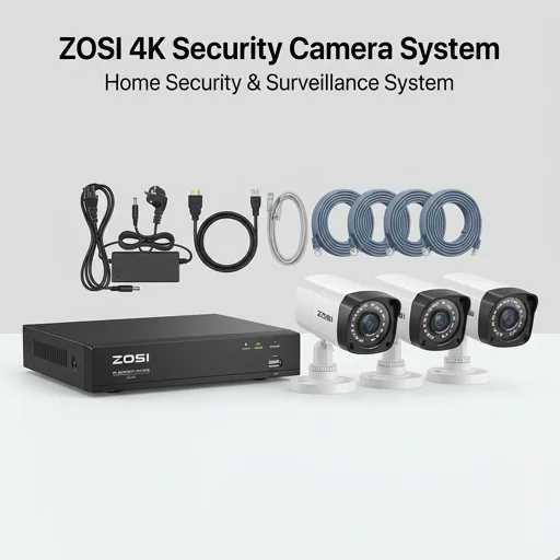 ZOSI 4K Security Camera System